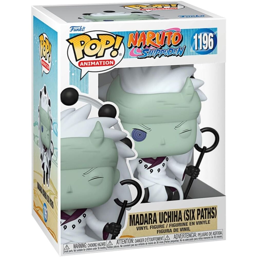 Figura Funko POP! de Madara Uchiha Six Paths en caja con ventana
