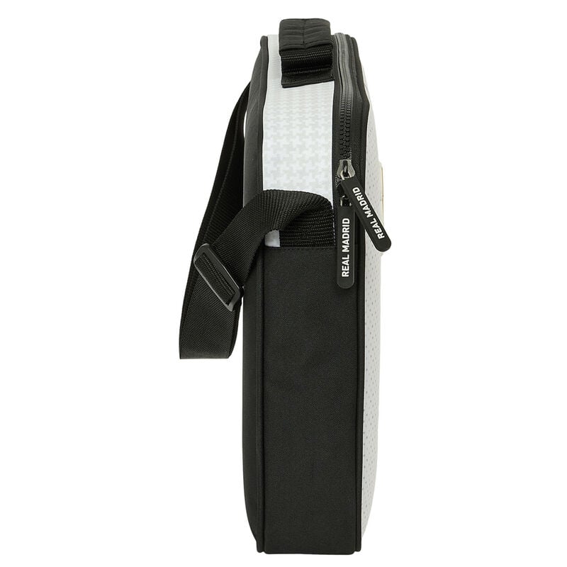 Cartera bandolera blanca y negra del Real Madrid SAFTA - 3