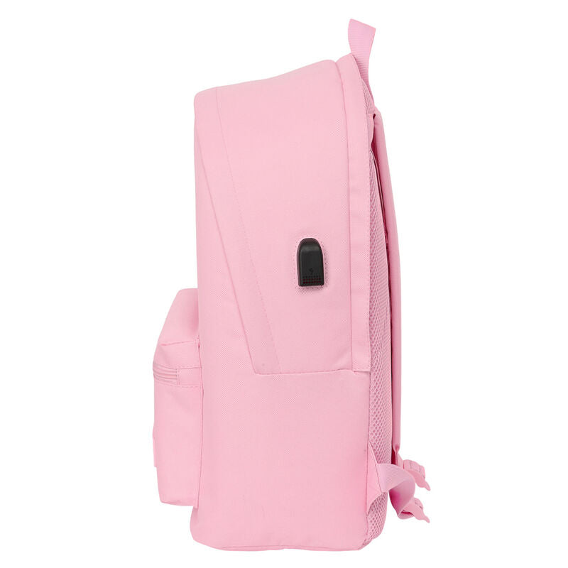 Mochila rosa del Real Madrid SAFTA de 44 cm - 3