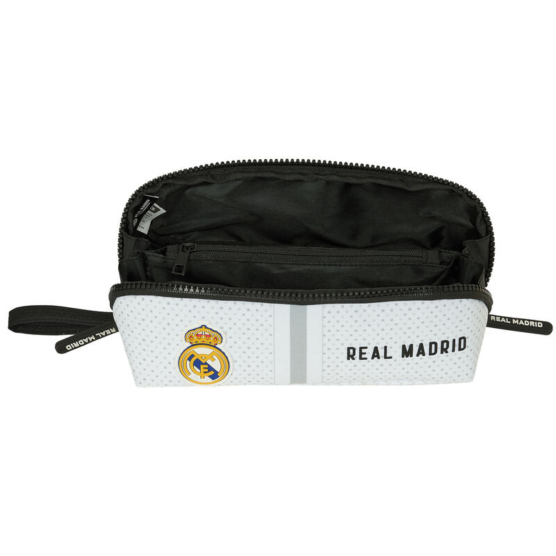 Portatodo Real Madrid 24/25 SAFTA blanco y gris con escudo - 4