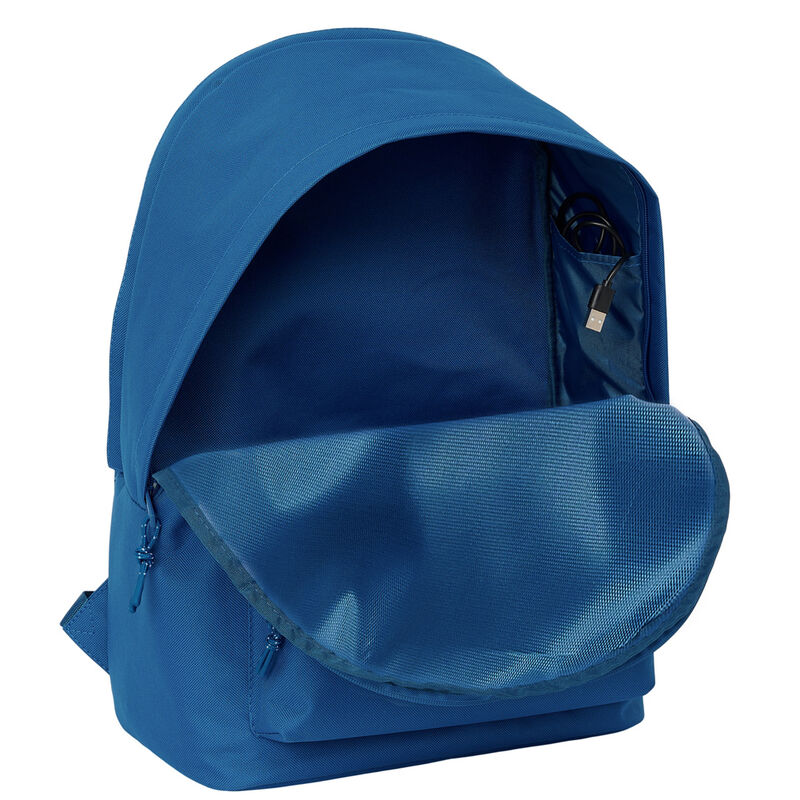 Mochila azul Real Madrid SAFTA con bolsillo frontal - 4