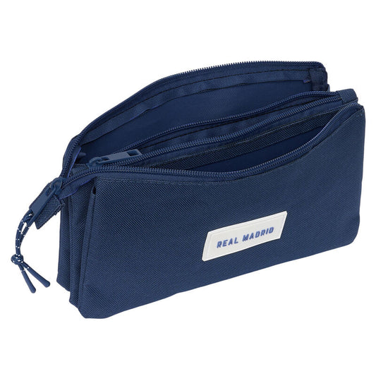 Portatodo triple azul marino Real Madrid SAFTA - 3