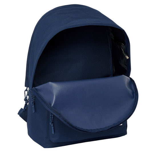 Mochila azul marino Real Madrid de 44 cm - 4