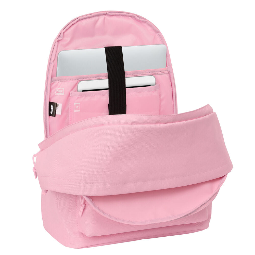 Mochila rosa del Real Madrid SAFTA de 44 cm - 5