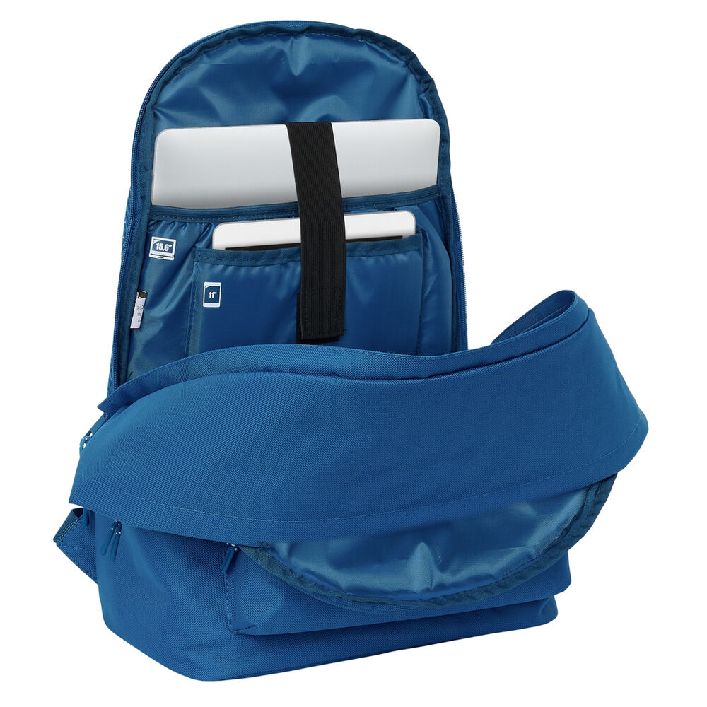 Mochila azul Real Madrid SAFTA con bolsillo frontal - 5