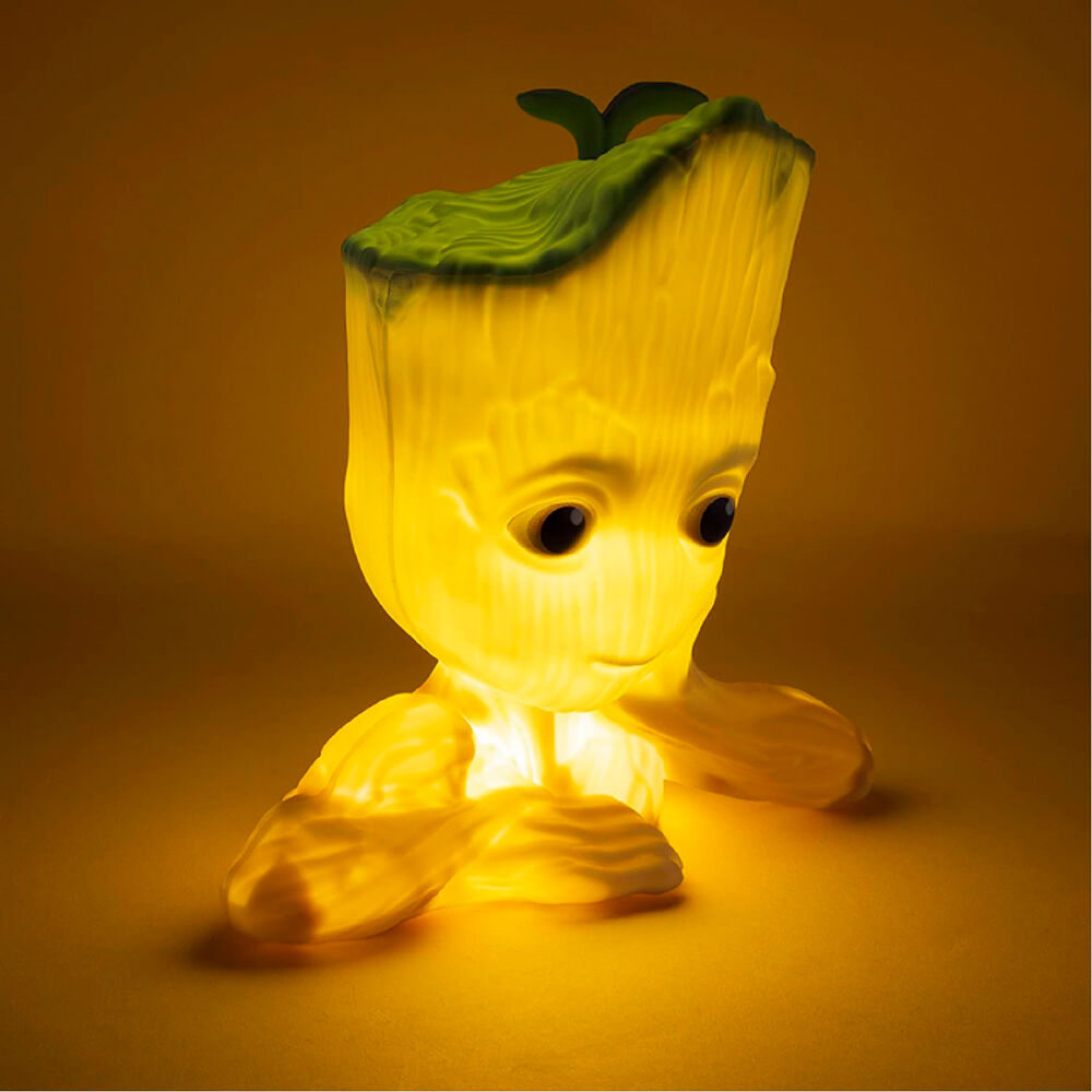 Lámpara 3D de Groot de Guardianes de la Galaxia - 3