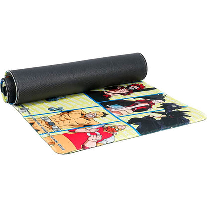 Alfombrilla gaming My Hero Academia con personajes y fondo amarillo - 2