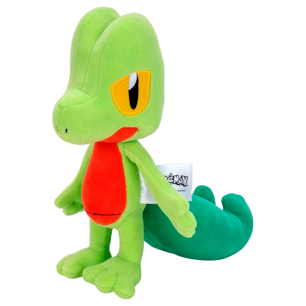 Peluche Treecko de Pokémon en color verde