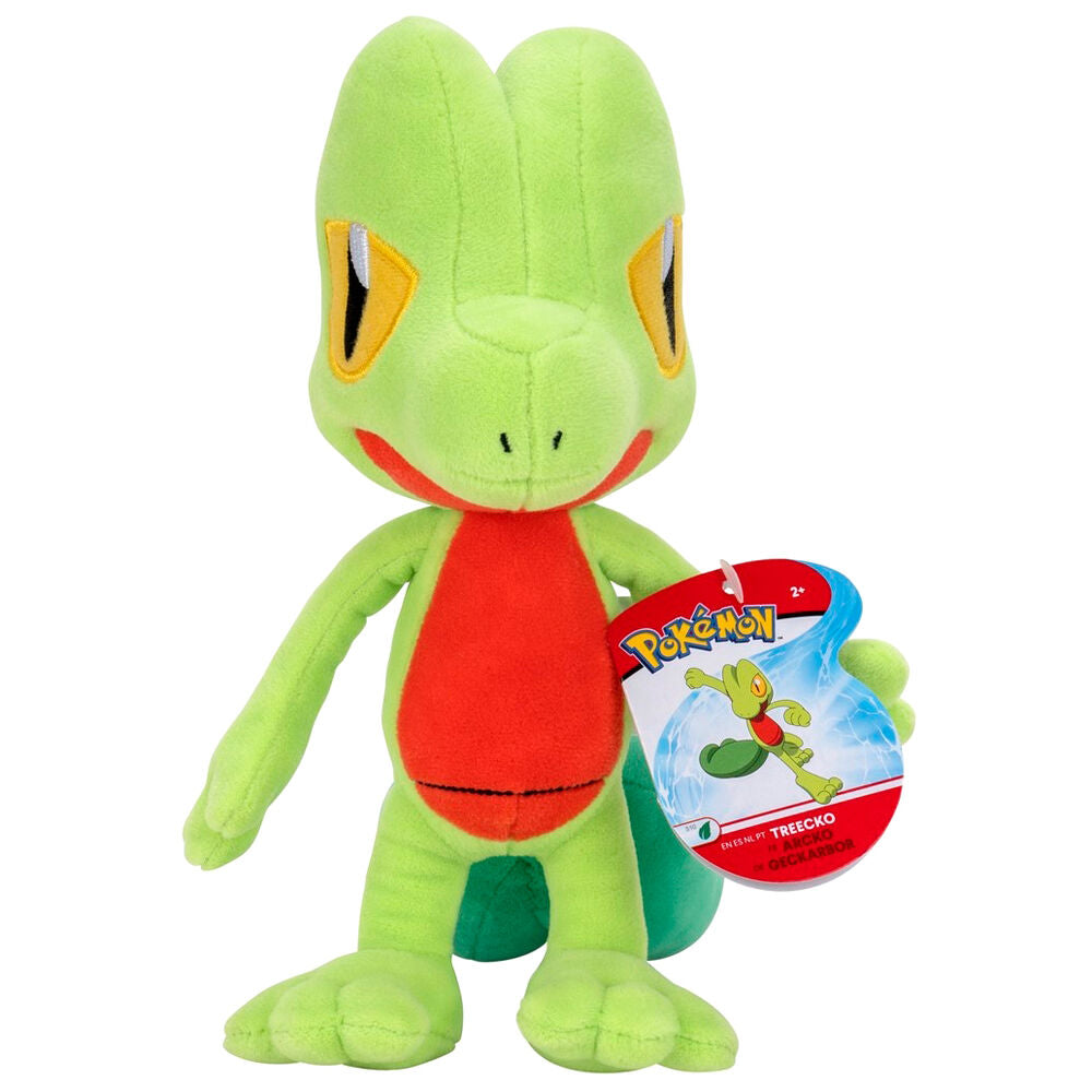 Peluche Treecko de Pokémon en color verde - 3