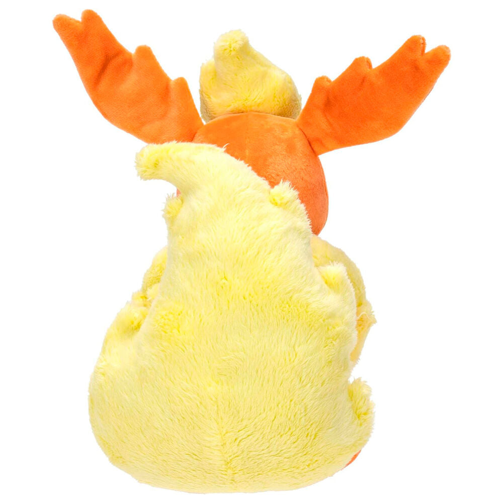 Peluche de Flareon Pokémon naranja y amarillo de 20 cm - 2