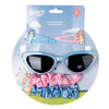 Set de belleza Bluey con gafas de sol, pinzas y coleteros