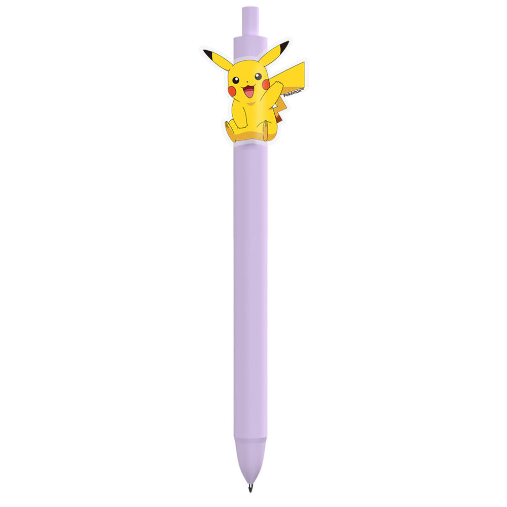 Pack de dos bolígrafos Pokémon con figuras de Pikachu y Eevee - 2