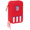 Plumier triple rojo del Atlético de Madrid con 36 piezas