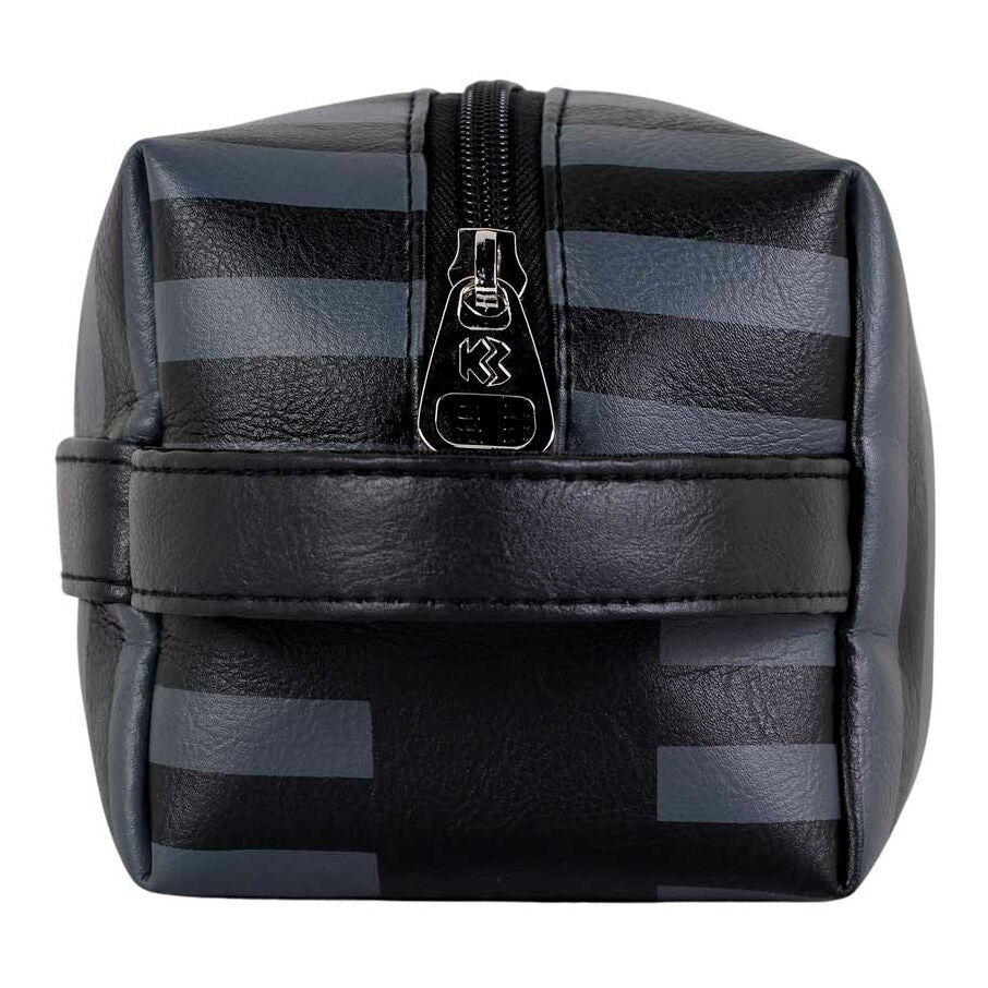 Neceser de viaje de Miércoles negro y gris con asa lateral - 3