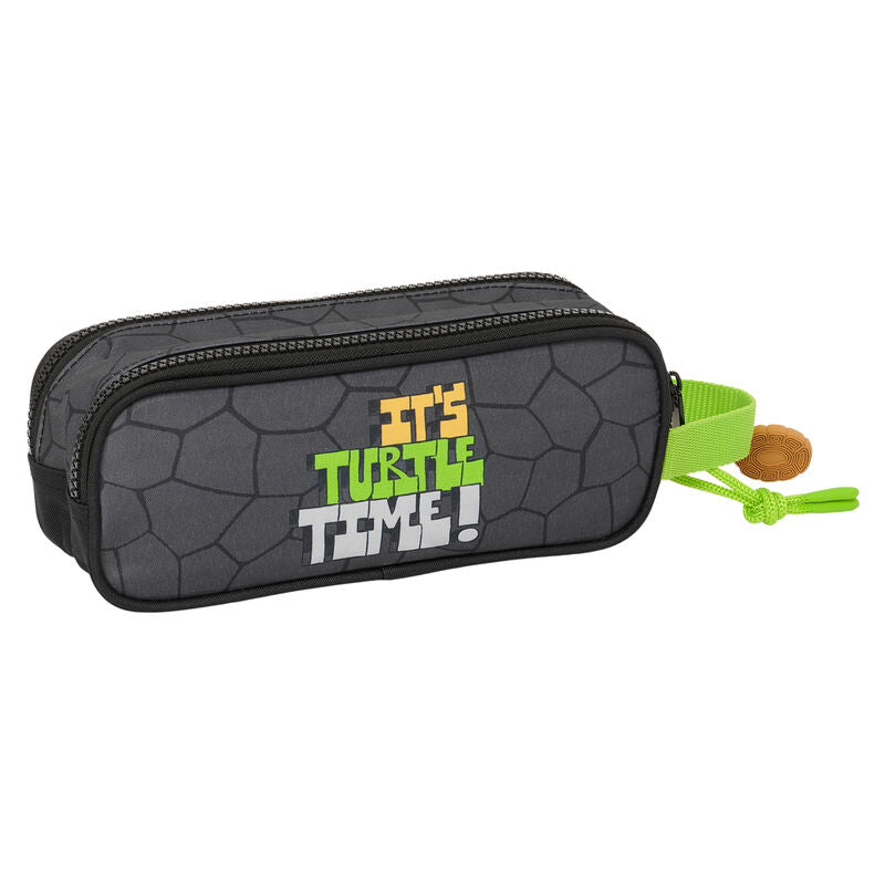 Portatodo doble negro de Tortugas Ninja con asa lateral - 2