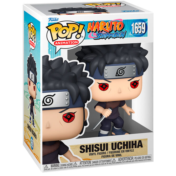 Figura Funko POP! de Shisui Uchiha de Naruto Shippuden en caja