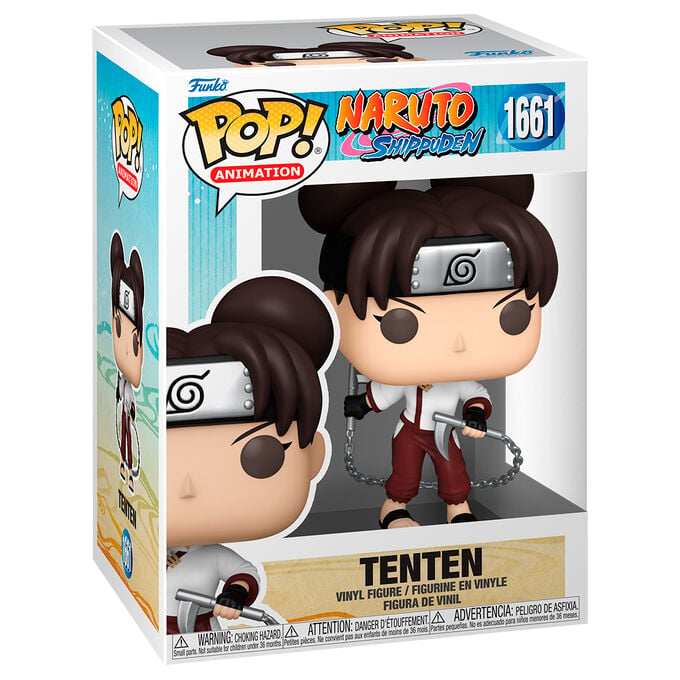 Figura Funko POP! de Tenten de Naruto Shippuden en caja