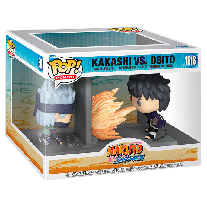 Figura FUNKO POP! Moments de Kakashi y Obito enfrentados - 2
