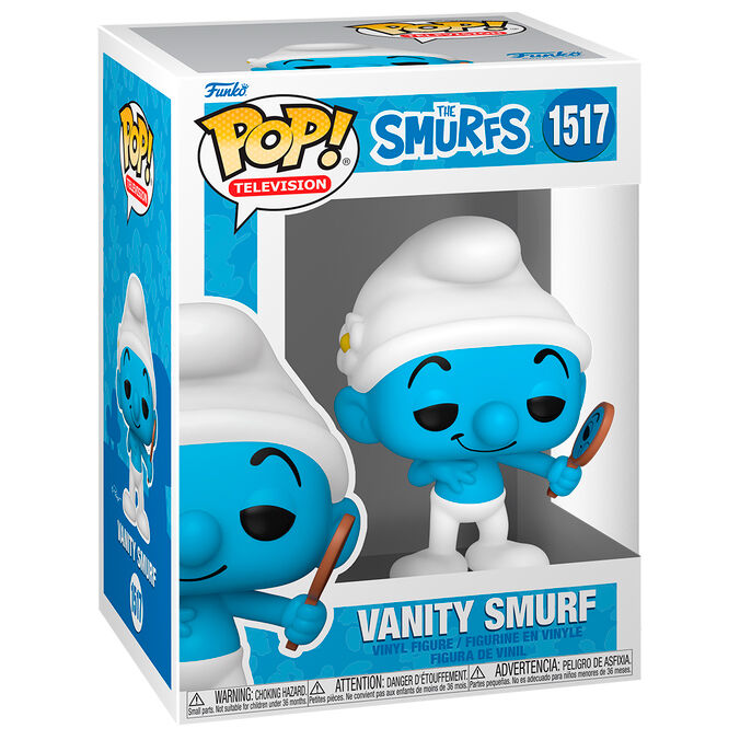 Figura Funko POP! Vanity Smurf de Los Pitufos con espejo