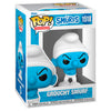 Figura Funko POP! Grouchy Smurf de Los Pitufos en caja