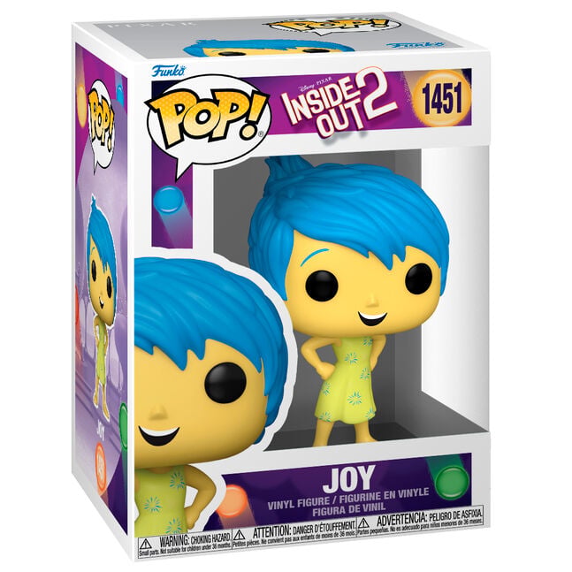 Figura Funko POP! de Alegría de Del Revés 2 con vestido amarillo - 2