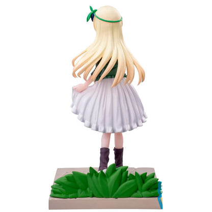 Figura Luminasta de Iris de KonoSuba con vestido verde y base decorada - 3