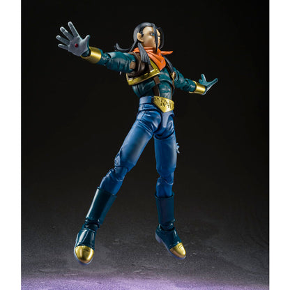 Figura articulada S.H. Figuarts de Super Android 17 de Dragon Ball GT - 3