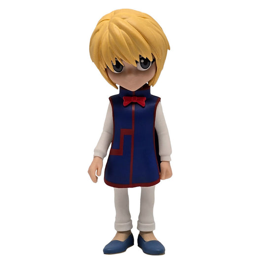 Figura MINIX de Kurapika de Hunter x Hunter con uniforme azul y rojo