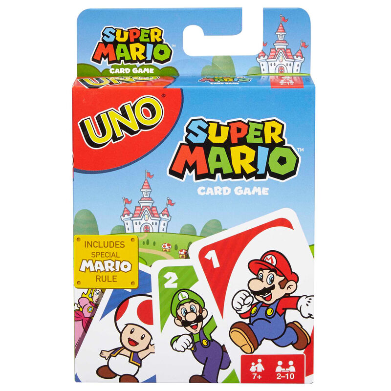 Juego de cartas UNO Super Mario Bros de Mattel