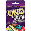Juego de cartas Mattel UNO Flip! con cartas de doble cara