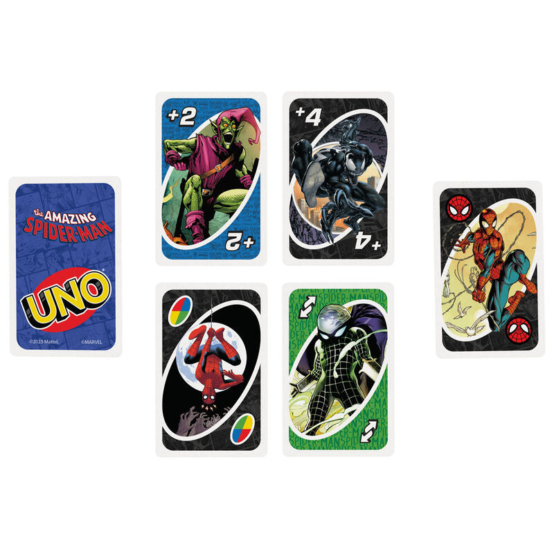 Juego de cartas UNO The Amazing Spider-Man de Marvel - 2