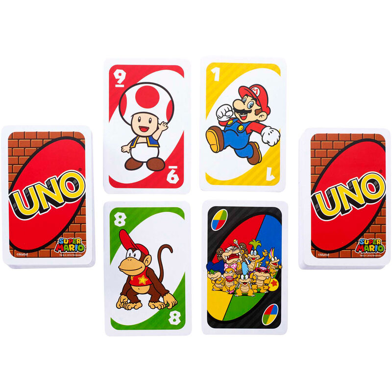 Juego de cartas UNO Super Mario Bros de Mattel - 2