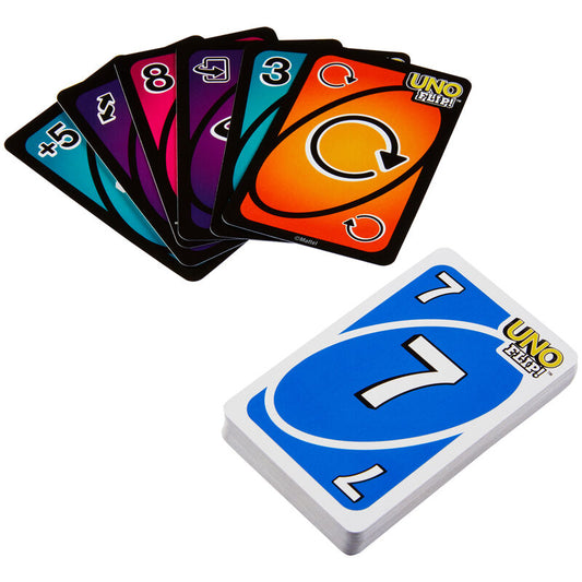 Juego de cartas Mattel UNO Flip! con cartas de doble cara - 2