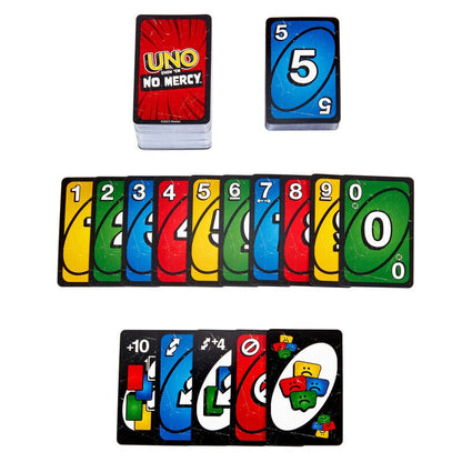 Caja del juego de cartas UNO Show ’Em No Mercy de Mattel - 2