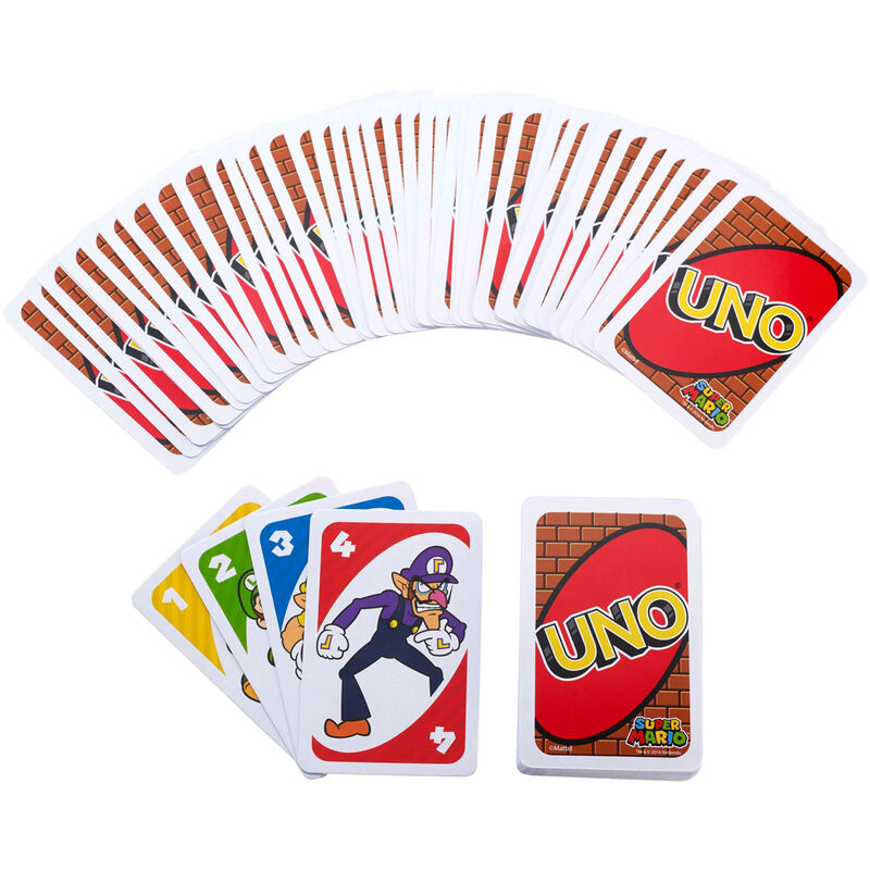 Juego de cartas UNO Super Mario Bros de Mattel - 3