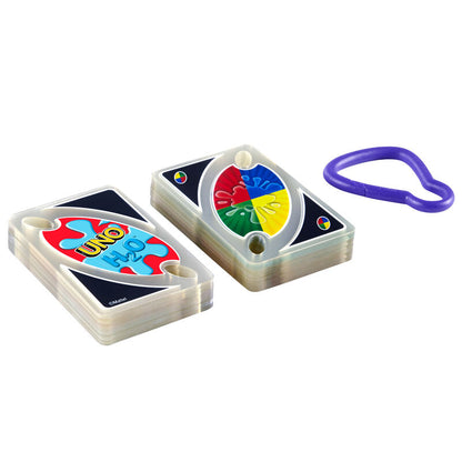 Juego de cartas MATTEL UNO H2O To Go con clip - 4