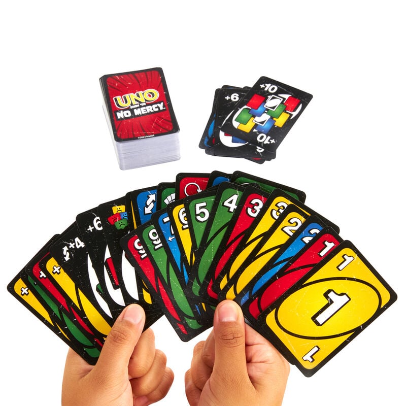 Caja del juego de cartas UNO Show ’Em No Mercy de Mattel - 4