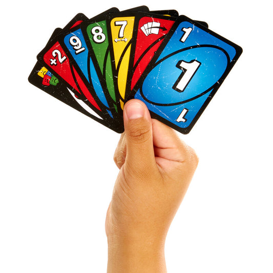 Caja del juego de cartas UNO Show ’Em No Mercy de Mattel - 5