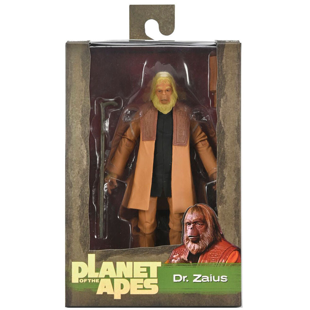 Figura articulada NECA de Dr. Zaius con bastón y botella - 2