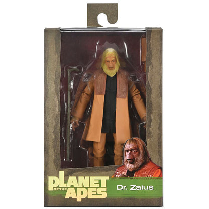 Figura articulada NECA de Dr. Zaius con bastón y botella - 2