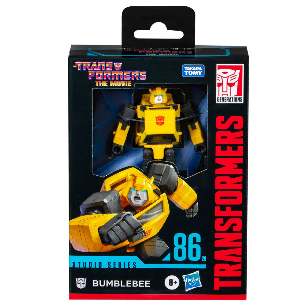 Figura articulada de Bumblebee Transformers Studio Series amarilla y negra - 3