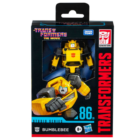 Figura articulada de Bumblebee Transformers Studio Series amarilla y negra - 3