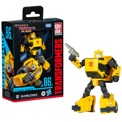 Figura articulada de Bumblebee Transformers Studio Series amarilla y negra - 2