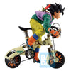 Figura Ichibansho de Son Goku en bicicleta