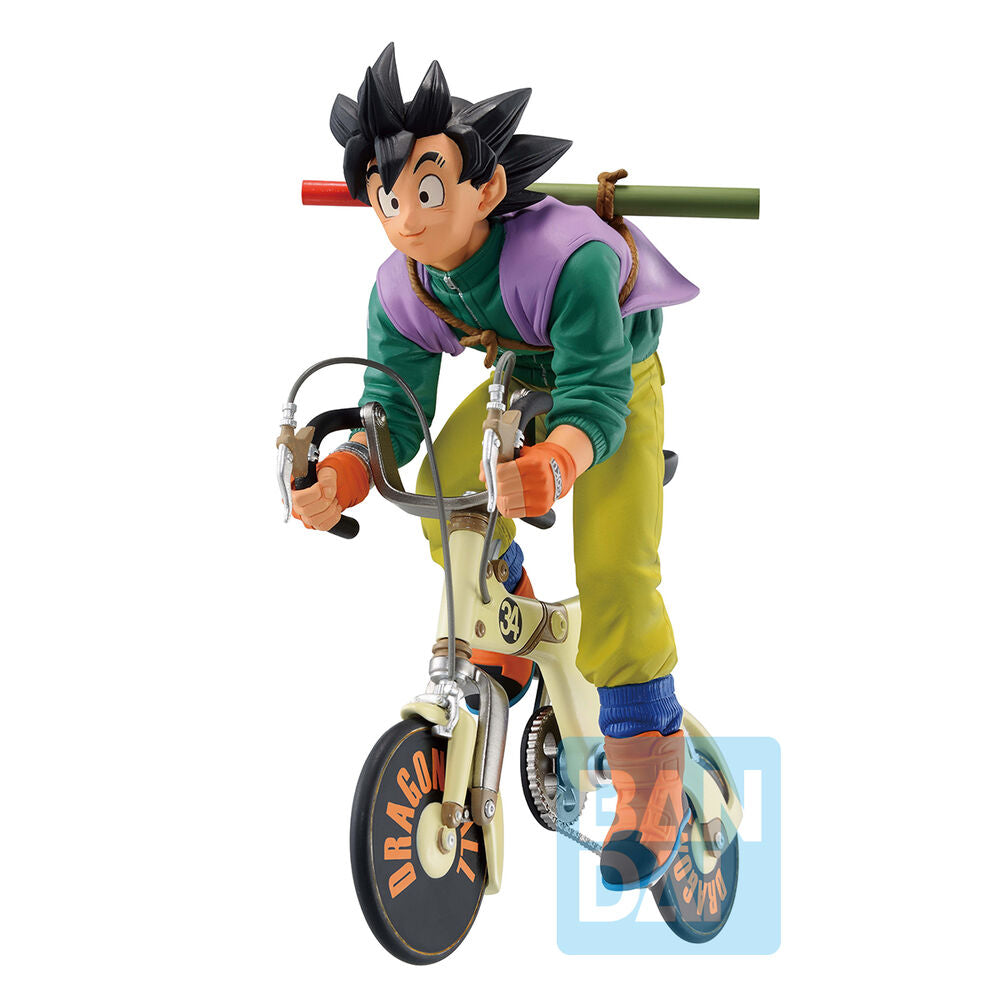 Figura Ichibansho de Son Goku en bicicleta - 4