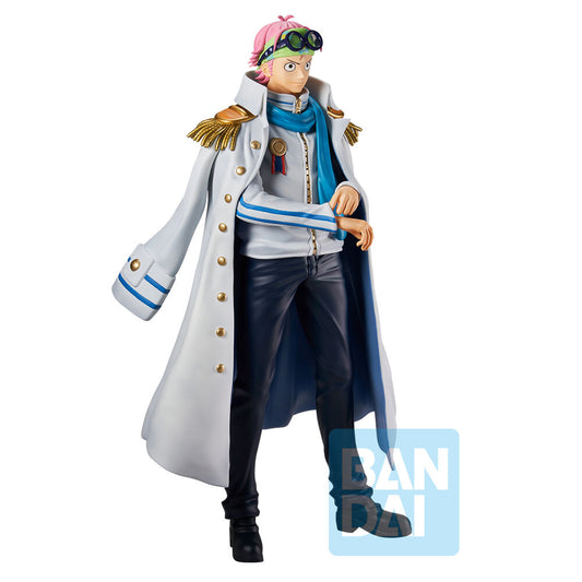 Figura Ichibansho de Koby de One Piece con capa blanca - 2