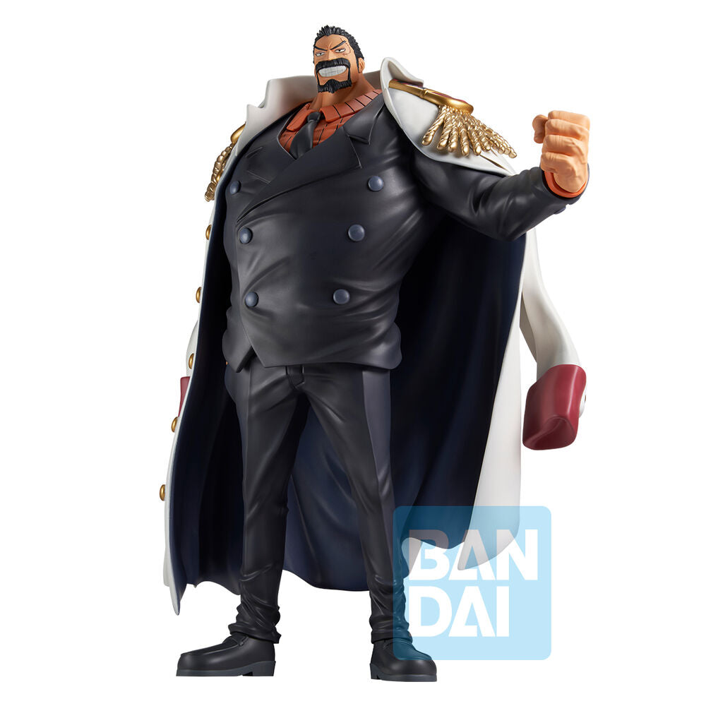 Figura Ichibansho de Monkey D. Garp con capa blanca y puño alzado - 2