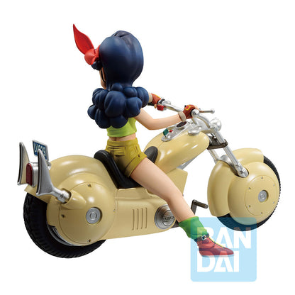 Figura Ichibansho de Lunch de Dragon Ball Z sobre una motocicleta - 3
