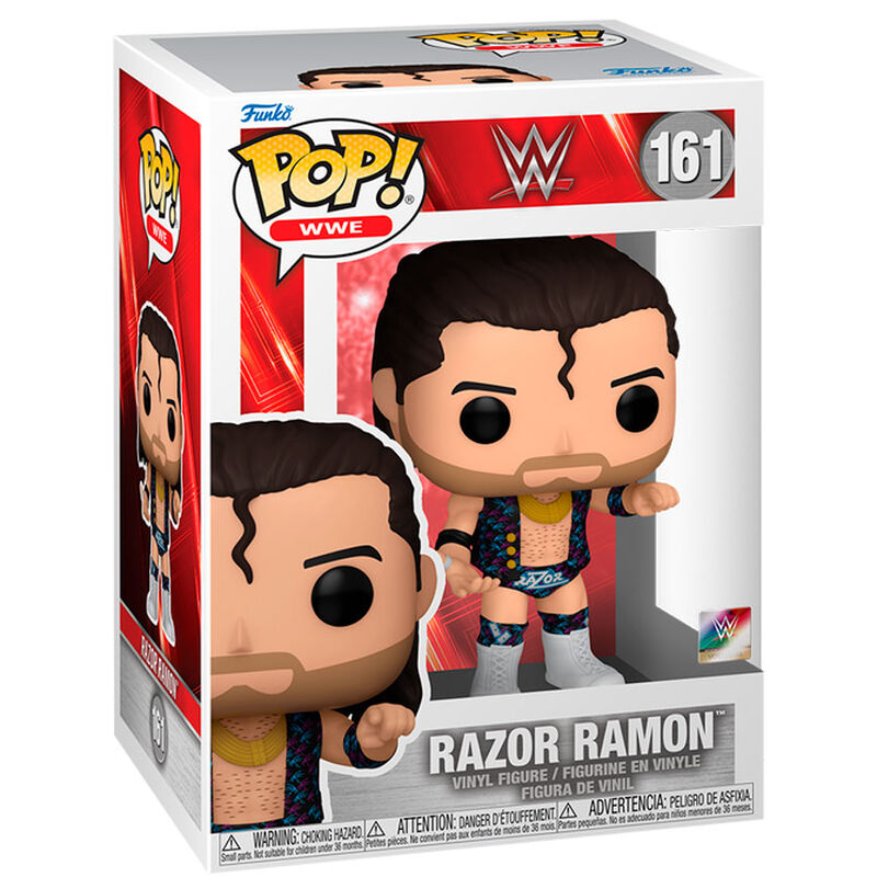 Figura Funko POP! WWE de Razor Ramon en caja