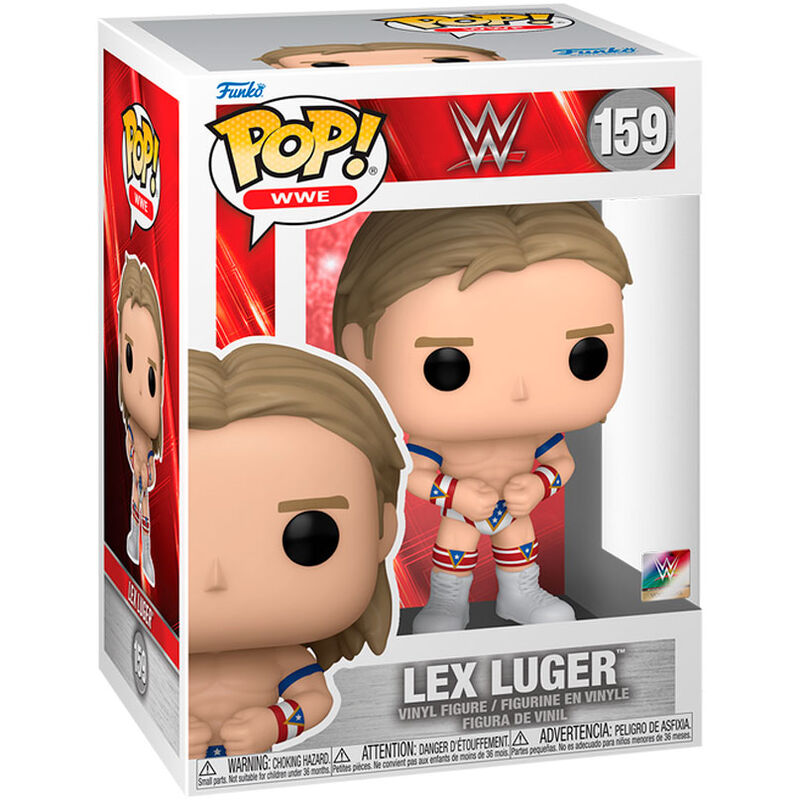 Figura Funko POP! WWE de Lex Luger número 159 en caja